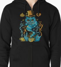 Wondercat Impressions Zipped Hoodie