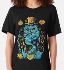 Camiseta ajustada Impresiones Wondercat
