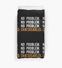 Rocket League Video Game No Problem Funny Gifts Duvet Cover