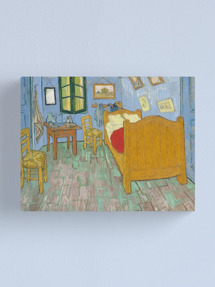 Vincent Van Gogh The Bedroom 1889 Canvas Print