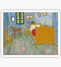 Vincent Van Gogh - The Bedroom 1889 Sticker