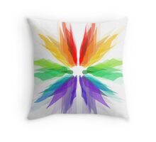 expensive rainbow flower pillow