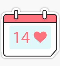 Valentine's icon 4 Sticker