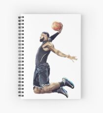 LeBron James Dunking Collection Spiral Notebook