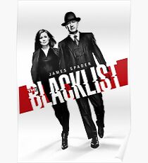 The Blacklist - James Spader New Design Poster