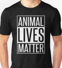 ANIMAL LIVES MATTER Unisex T-Shirt