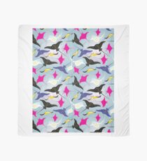 Seamless pattern stingray Scarf