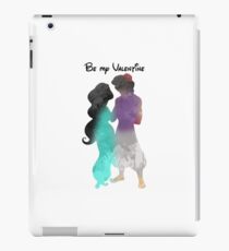 Prince and Princess Valentine Inspired Silhouette iPad Case/Skin