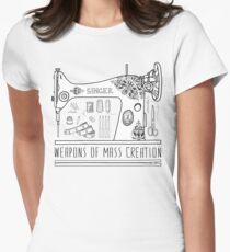 Weapons Of Mass Creation - Sewing Women's Fitted T-Shirt