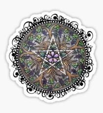 Abundance Pentacle Sticker