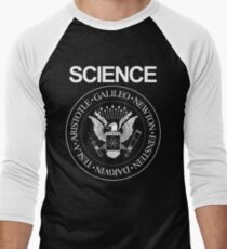 Science Rocks Men's Baseball ¾ T-Shirt
