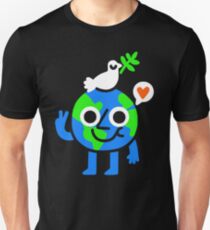 Weltfrieden & amp; Liebe Unisex T-Shirt
