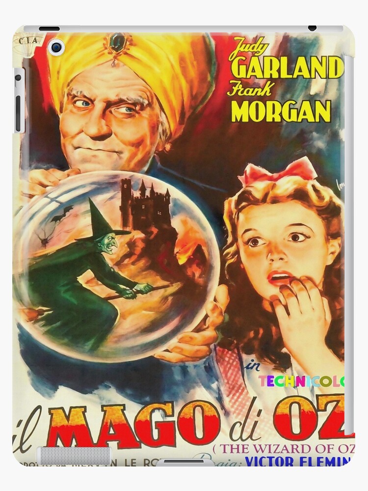 Italian Poster Of The Wizard Of Oz Ipad Case Skin By