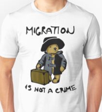 Migration is not a crime Unisex T-Shirt