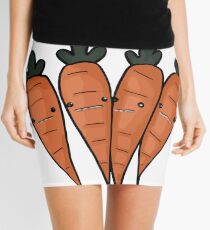 Vegan carrot Mini Skirt