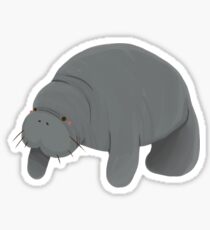 Manatee Stickers | Redbubble