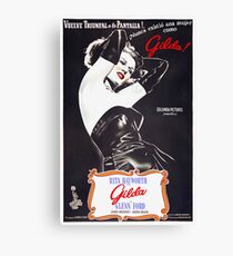 Argentinian poster of Gilda Canvas Print