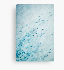 blue filigree Metal Print
