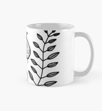 Patterned Leaves Mug