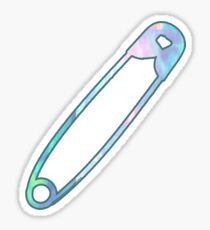 Opal Safety Pin Sticker