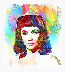 Elizabeth Taylor in Cleopatra Photographic Print