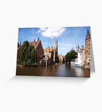 Canals Greeting Card