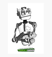 Franck & Zaphod Photographic Print