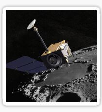 Künstlerkonzept des Lunar Reconnaissance Orbiter. Sticker