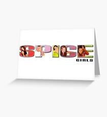 spice girls Greeting Card