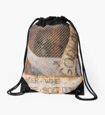 God Loves Beer Drawstring Bag