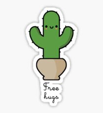 Cactus free hugs Sticker