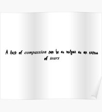 Violet Crawley quote Poster
