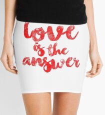John Lennon Mini Skirt