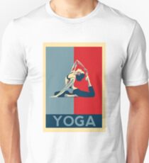 I love yoga - hope poster parody Unisex T-Shirt