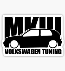 VW Tuning Golf Mk3 Sticker