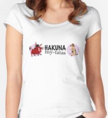 Hakuna My-Tatas! Women's Fitted Scoop T-Shirt