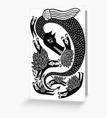 And the dragon Greeting Card