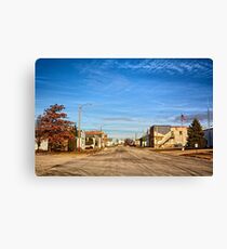 Dimmed Trough Time Canvas Print