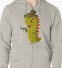 Dino bandito Zipped Hoodie