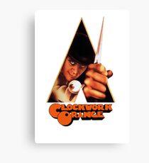 a clockwork orange Canvas Print