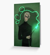 Draco Malfoy Greeting Card
