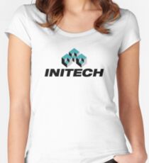 Initech Logo Women's Fitted Scoop T-Shirt