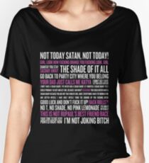 Rupaul's Drag Race Zitate (schwarzer Hintergrund) Baggyfit T-Shirt