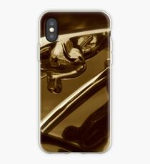 Vinilo o funda para iPhone Pouncing Cat - Jaguar Mark 1 Hood Mascot