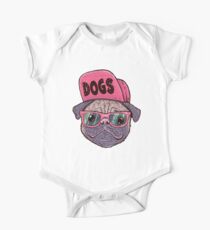 Dogs One Piece - Short Sleeve