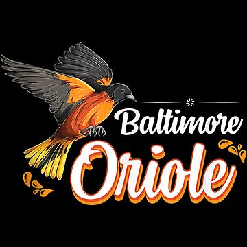 My Dog Barks for the O's Baltimore Orioles Black Tee