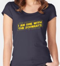 The Schwartz Is With Me Women's Fitted Scoop T-Shirt