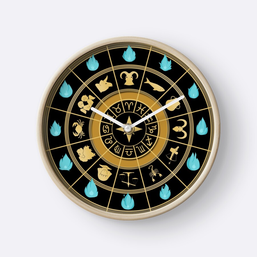 saint seiya clock