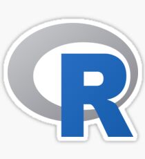 R sticker Sticker