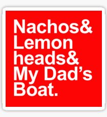 Boats 'N Hoes - A Lyrical Journey Sticker